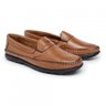 01 mocassim masculino de couro legitimo scarpazi 905 whisky