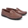 02 mocassim masculino de couro legitimo scarpazi cafe 905c