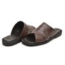 04 chinelo de couro masculino pelica cafe scarpazi 016c