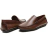 04 mocassim masculino couro legitimo havana scarpazi 3210h