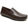 01 mocassim masculino couro legitimo cafe scarpazi 3210c