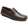 01 mocassim masculino couro legitimo cafe scarpazi 3205c