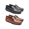05 kit 2 mocassim masculino couro legitimo azul e whisky scarpazi 3220a w