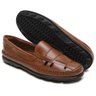 03 mocassim masculino de couro legitimo scarpazi whisky 923w