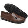 01 mocassim masculino de couro legitimo scarpazi havana 923h