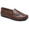 04 mocassim masculino de couro legitimo scarpazi havana 923h