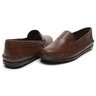 04 mocassim masculino de couro legitimo scarpazi havana 920h
