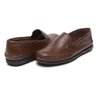 04 mocassim masculino de couro legitimo scarpazi havana 901h